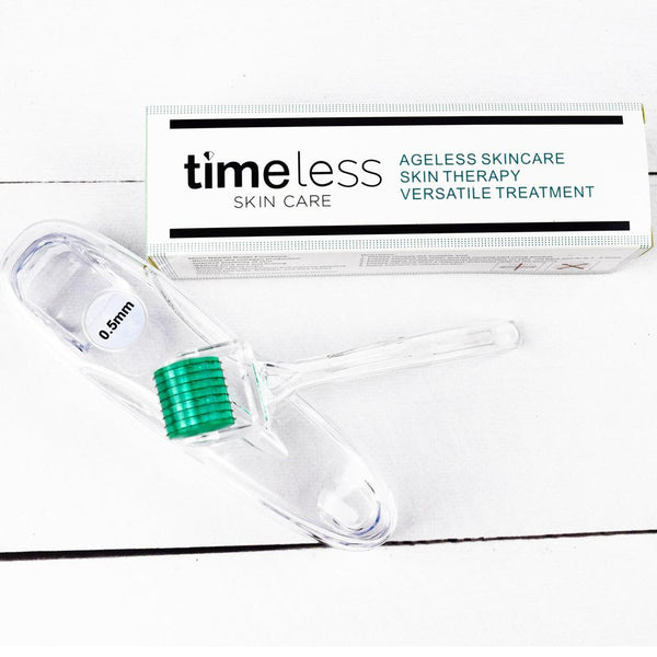 OUR BLOG TIMELESS SKIN CARE MICRO NEEDLE DERMAROLLER INSTRUCTIONS